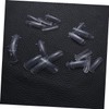 Healeved Diy Set 100pcs False Nail Tips 10 Sizes No