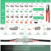 ALFOCI 482 PCS DT Deustch Connector Kit, 2 3 4