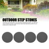 Outdoor Step Stones, Stepping Stones with Ground Stakes, Polypropylene Resin