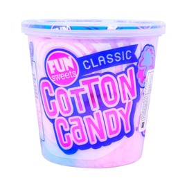 Fun Sweets, Cotton Candy Classic - Cup, 1.5 Ounce, Count 1 - Sugar Candy