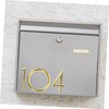 Operitacx Pack of 5 Door House Numbers, Door Press Numbers,