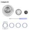 2-Set 10" x 80T Carbide Tip Brush Blades with The