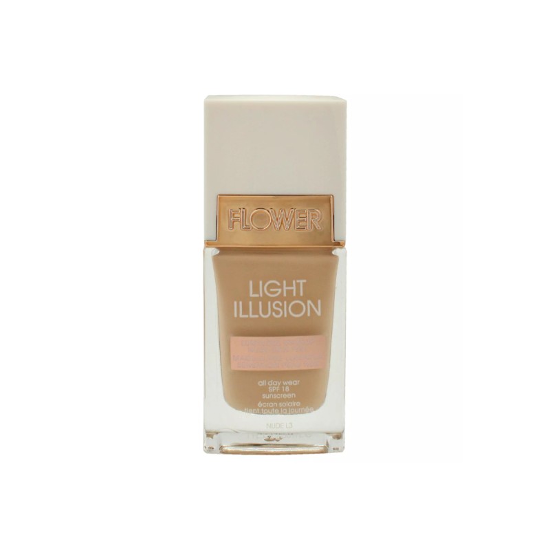 Light Illusion Foundation SPF 18 - L3 Nude by Flower