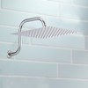 Voolan 13 Inch Shower Head Extension Arm with Flange, S
