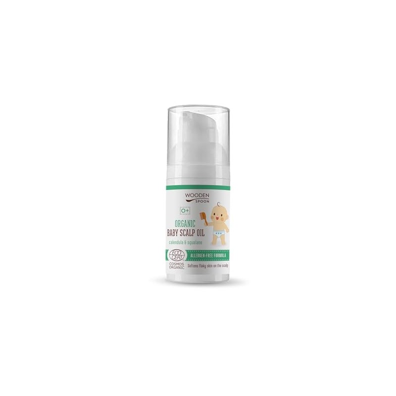 Organic Oil for Children's Scalp WoodenSpoon 15 ml