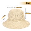 soul young Womens Straw Sun Hat Wide Brim Hand Woven