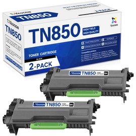 TN850 Toner Cartridges 2BK High Yield Compatible for Brother HL-L6200DW