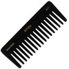 KYVU B22 Black Wide-Tooth Detangling Comb for Curly & Thick