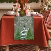 JOTOM Christmas Table Runner Rectangle Table Cloth and Runners Winter