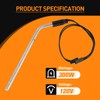 630811 Refrigerator Heating Element Replacement for Norcold RV Refrigerator Cooling