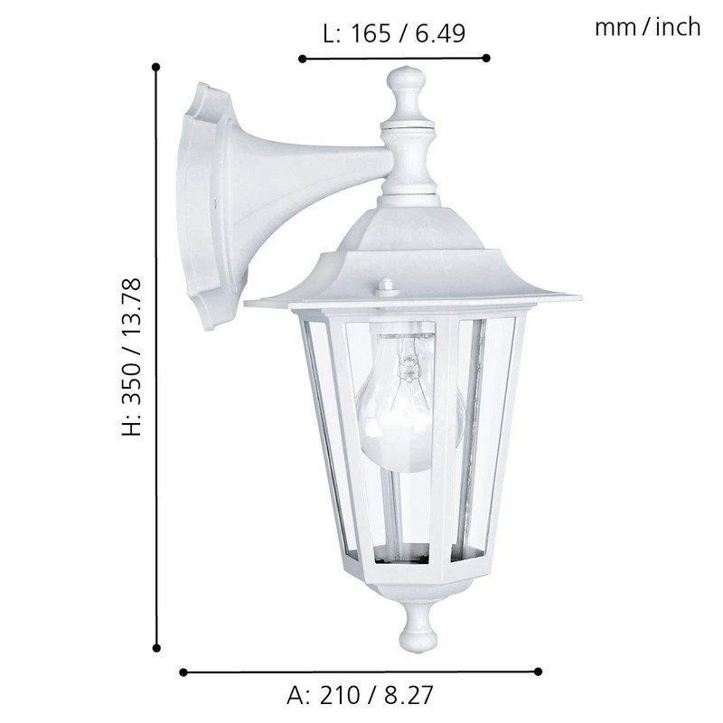 Eglo Laterna 4 Base Light Die-Cast Aluminium