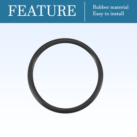 QUARKZMAN Nitrile Rubber Seal Seal 18 mm x 15 mm x 1.5 mm for Tap Plumbers Repair Seal Connection, Black Pack of 50