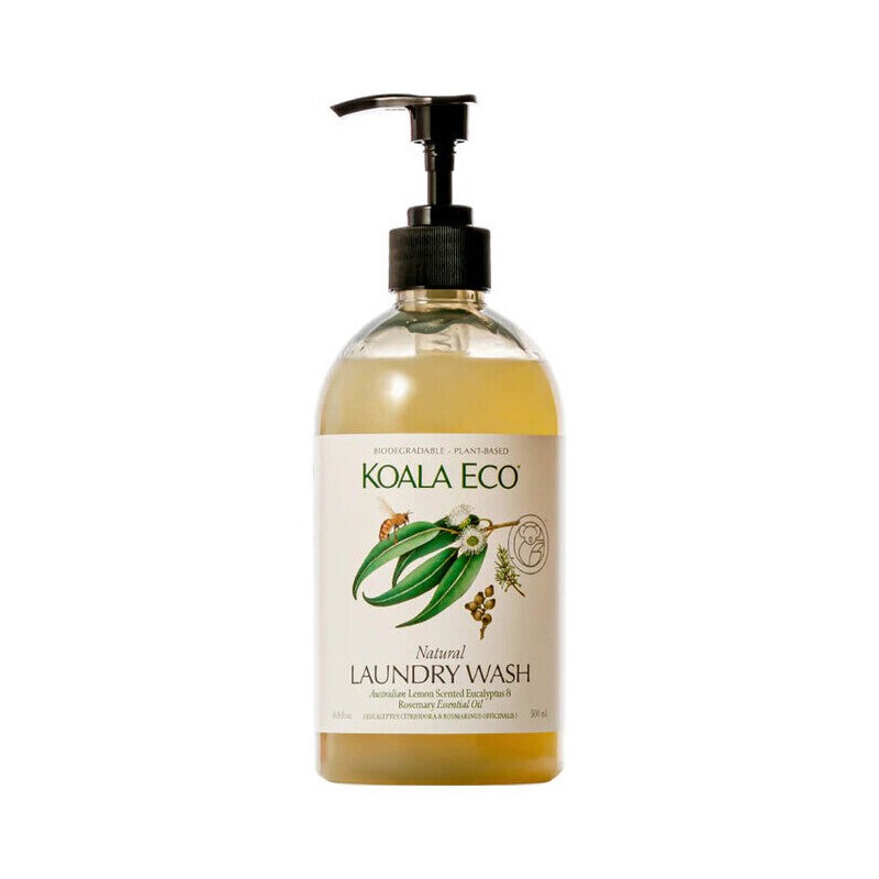 Koala Eco Natural Laundry Wash - Lemon Eucalyptus & Rosemary,