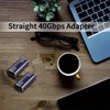 USB C Coupler 40Gbps, USB C Female to Female Adapter