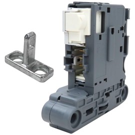 2 Pack AP6329665 Washer Door Lock & 5304505088 Latch Replacement Kit Compatible for Frigidaire/Electrolux, Fits EFLS527UIW2 models, Fixes Not Starting