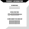 Hihaha 7.3L Injector Rebuild Kit with Vice Clamp, Special Tools,