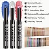 White Eyeshadow Stick, Cream Eyeshadow Stick Pencil, High Pigment Waterproof