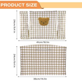 BORDEAG High Chair Seat Cushion for Stokke Tripp Trapp, High Chair Seat Cushion, Seat Cushion with Cute Graphics, Seat Cushion, High Chair Cushion, Comfort Easy Cleaning, Machine Washable (B)