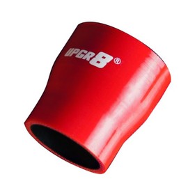 Upgr8 Universal 4-Ply High Performance Straight Reducer Coupler Silicone Hose (2.0"(51MM) to 2.5"(63MM), Red)