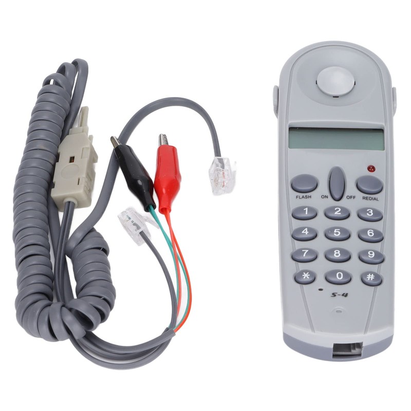 Telephone Phone Line Cable Tester,Butt Test Tester Tool Cable Set