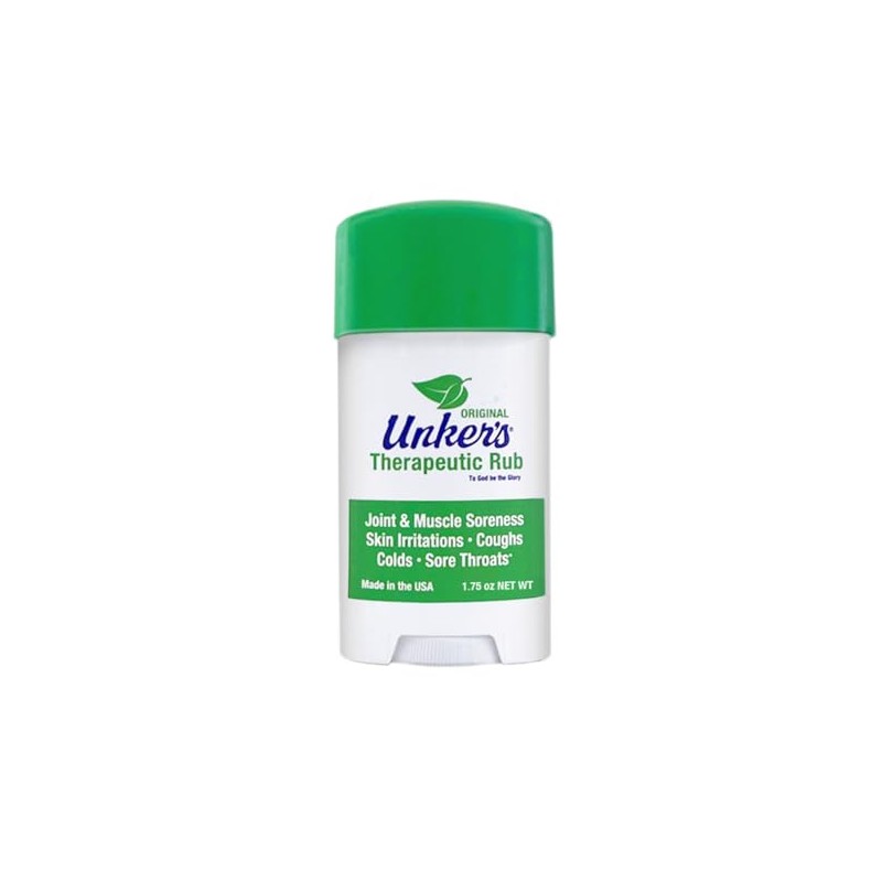 Unker's Therapeutic Rub 1.75 oz. No-Mess Stick