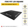 Anyerosa Fire Pit Burner Lid 28" x 28" Square Drop-in