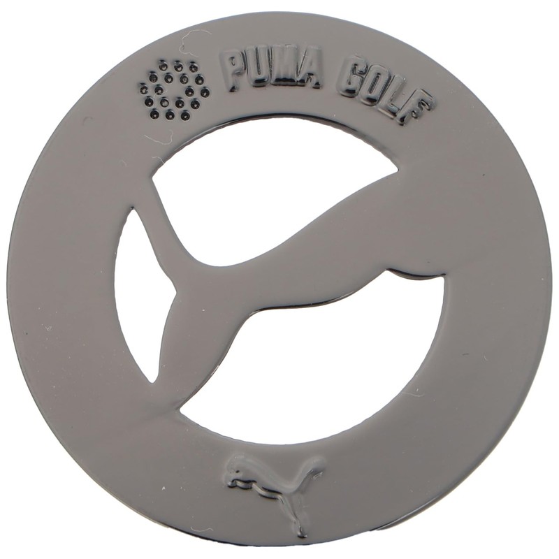 PUMA Golf Marker Golf Coin Marker 867911, black nickel/white glow,
