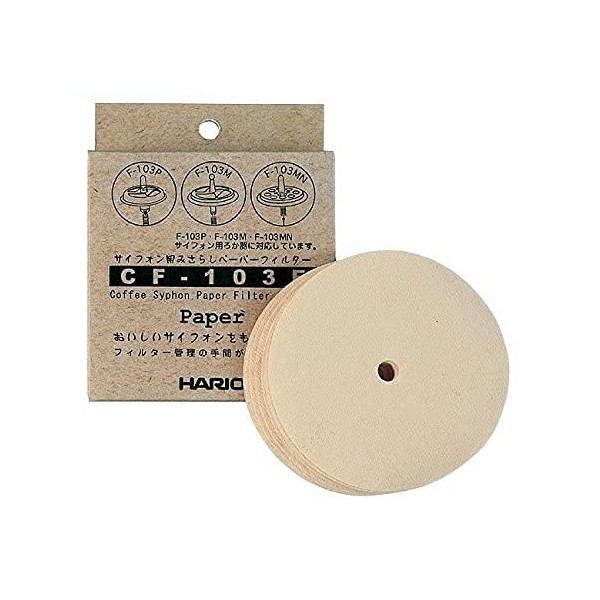 Hario (hario) Siphon for Health (Express Paper Filter (100 Piece) CF – 103E Housework Cooking Supplies Props & Meal Prep Utensils AB1 – 1036398 – AK [Simple Package]