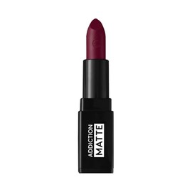 Ésika Labial Addiction Matte 4g – Labial Mate de Alta Cobertura y Larga Duración (Vino Adictivo)