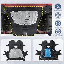 COOL STAR 74110-TBA-A00 Lower Engine Splash Shield Guard Compatible with Honda Civic 2016-2021 Replaces 74110TBAA00