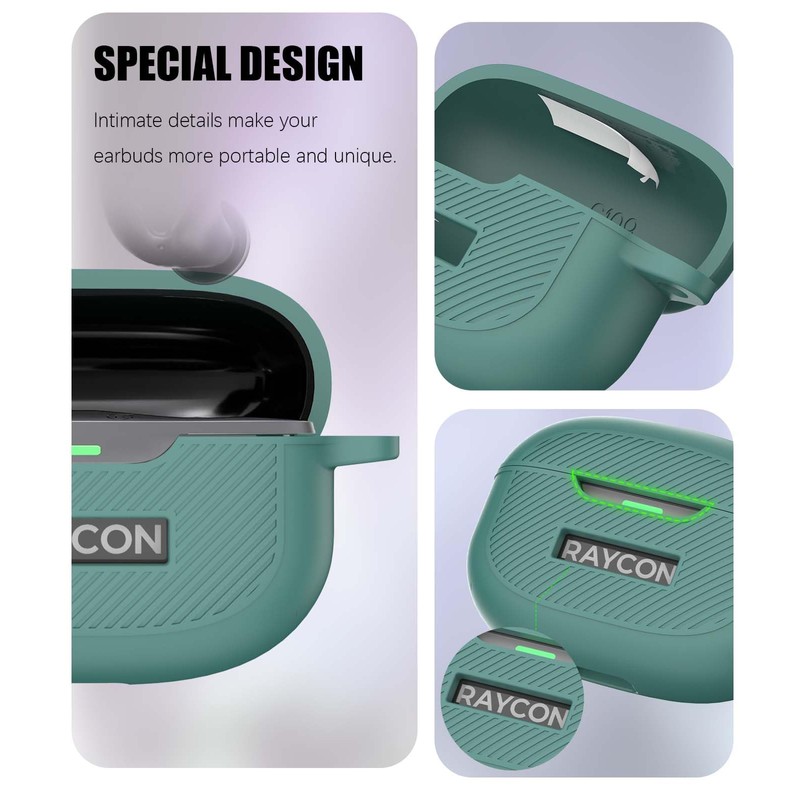 AGENTNANO [3 in 1] for Raycon Everyday Earbuds(2024 Edition) Case