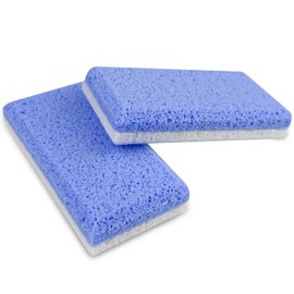 Rseuphiee Pack of 2 Double-Sided Pumice Stone Feet, Pumice Stone for Feet, Foot Exfoliating Stone, Pumice Stone Foot Care, Callus Remover, for Hard Skin on Feet and Body Exfoliating Pedicure Tools
