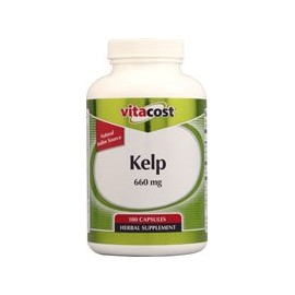 Vitacost Kelp -- 660 mg - 180 Capsules