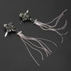 4Pcs Shoe Clips 4 Diamond Tassel Claw Chain Women's Boots