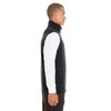 Men's Cruise Two-Layer Fleece Bonded Soft Shell Vest 3XL BLACK