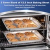 P&P CHEF 12.5 Inch Baking Cookie Sheet, Oven Pan Tray