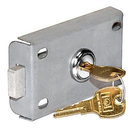 Salsbury Industries 3775 Master Commercial Lock, 4C Mailbox, 2 Keys, Metallic