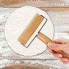 Pizza Roller Wood Dough Roller Pastry Roller Double Head Baking