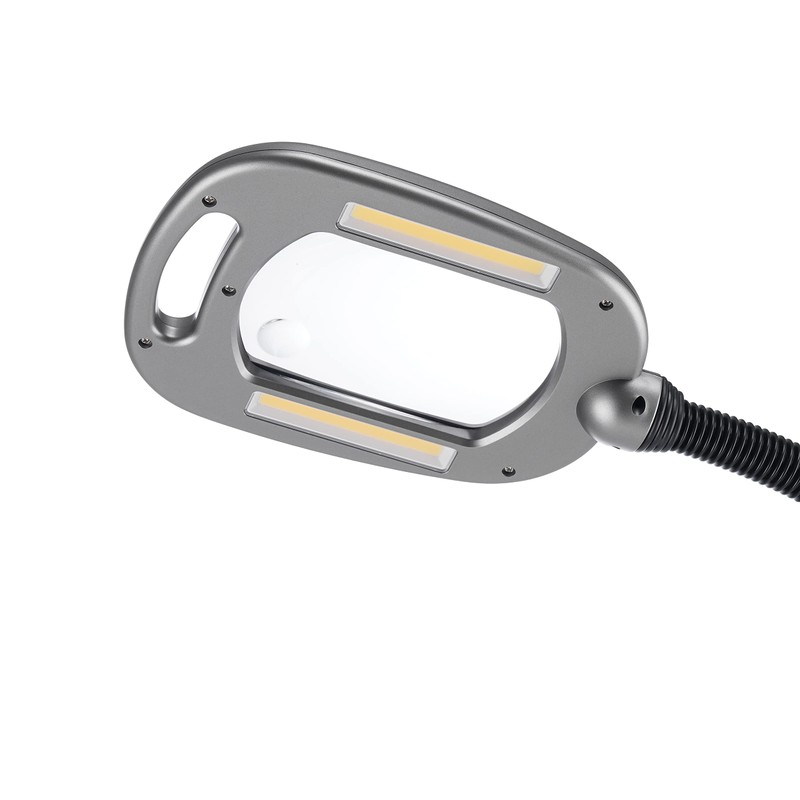 LIGHT IT! By Fulcrum, 20072-401 MultiFlex LED Floor Magnifier Lamp,