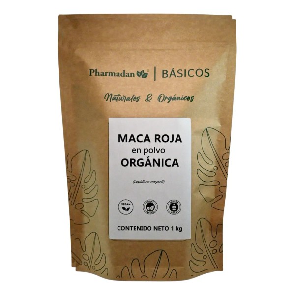 Maca Roja 1 Kg Orgánica Peruana 100% Pura Envio Gratis