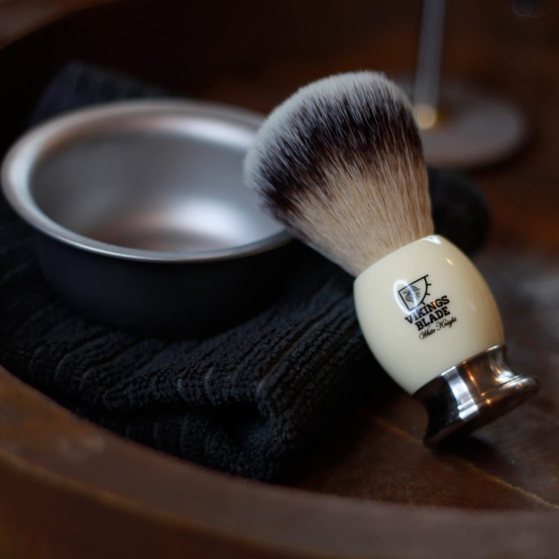 Luxury Shaving Brush for Men by VIKINGS BLADE, Ultra Heavy