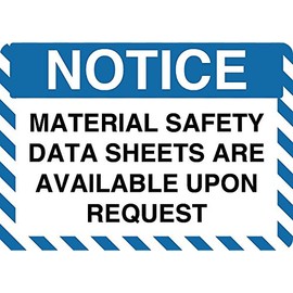 Graphical Warehouse Material Safety Sheets Floor Sign-38