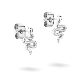 Apple of Eden AJ-0020-E-12 IP Stud Earrings, Stainless Steel, none