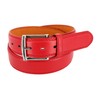 CTM® Men's Basic Belt, Large, Red