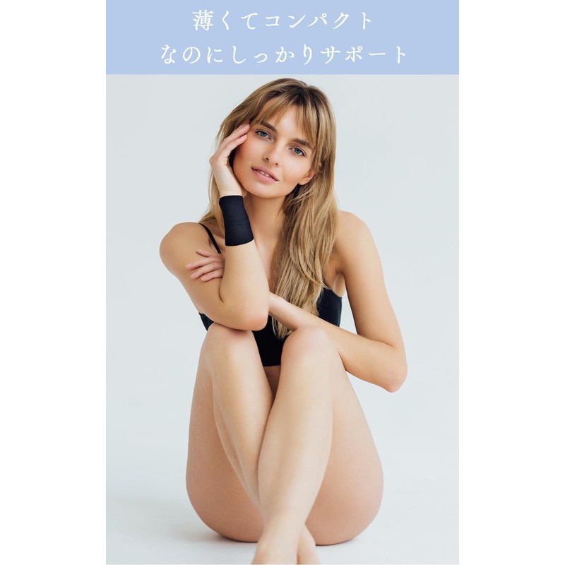 Dr.Medina [ドクターメディナ] 手首サポーター 手首用サポーター 2枚入り 左右兼用 手首 サポーター 薄手 女性用