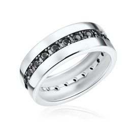 Rafaela Donata 608001072 54 Sterling Silver 926 Cubic Zirconia Ring Size O