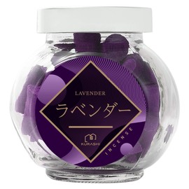 KURASHI Thai Incense, Aroma Cone Incense, Incense, Triangle Incense, Pack of 60, Lavender