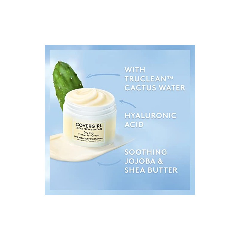 COVERGIRL Clean Fresh Skincare Dry Skin Corrector Cream