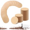 600pcs XL Replacement Coffee Filter Paper, Natural Round Coffee Filter