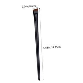 SAFIGLE Flat Eyeliner Brush Set 1 Piece Angled Makeup Tool for Women Precision Eyebrow and Concealer Brush for Creative Cosmetic Application